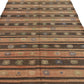 Handmade Eclectic Kilim Rug, Turkish Unique Kilim Rug, Bohemian Rug, Bedroom Rug, Rug Kilim, Kilim Rug 6x10, Area Striped Kilim Rug, 3235