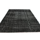 Turkish Vintage Rug, 6x9 Overdye Black Rug, Area Rug, Living Room Rug, Carpet Rug, 3159