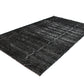 Turkish Vintage Rug, 6x9 Overdye Black Rug, Area Rug, Living Room Rug, Carpet Rug, 3159