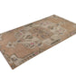 Turkish Area Rug 4x8, Vintage Rug, Turkey Oushak Rug, Handmade Anatolian Rug, One of a Kind Wool Rug, Hand-Knotted Rug, Carpet Rug, 8687