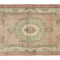 Turkish Oushak Rug, Vintage Faded Rug, Handmade Anatolian Rug, Area Carpet Rug, Ethnic Rug, Wool Rug, Bohemian Rug, Nursery Rug,8676