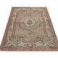 Turkish Oushak Rug, Vintage Faded Rug, Handmade Anatolian Rug, Area Carpet Rug, Ethnic Rug, Wool Rug, Bohemian Rug, Nursery Rug,8676