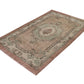 Turkish Oushak Rug, Vintage Faded Rug, Handmade Anatolian Rug, Area Carpet Rug, Ethnic Rug, Wool Rug, Bohemian Rug, Nursery Rug,8676