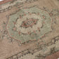 Turkish Oushak Rug, Vintage Faded Rug, Handmade Anatolian Rug, Area Carpet Rug, Ethnic Rug, Wool Rug, Bohemian Rug, Nursery Rug,8676