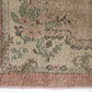 Turkish Oushak Rug, Vintage Faded Rug, Handmade Anatolian Rug, Area Carpet Rug, Ethnic Rug, Wool Rug, Bohemian Rug, Nursery Rug,8676