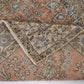 Boho Oushak rug, Red Turkish rug, Oriental Area rug 4x7, Handmade Vintage rug, Authentic Bohemian Carpet rug, Anatolia rug, Bedroom rug,8672
