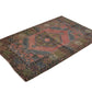4x6 Vintage Area Rug, Traditional Turkish Rug, Handmade Oushak Rug, Tribal Anatolian Rug, Eclectic Wool Rug, Turkey Carpet Rug, 8663