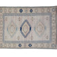 5x8 Area Anatolian Carpet rug, Coastal Turkish rug, OUSHAK TURKEY RUG, Vintage rug Neutral, Living room Rug ,Bedroom Turkish rug , 7305