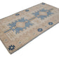 4x7 Turkish Oushak Rug, HANDMADE VİNTAGE Rug, AREA Rug Turkey, Home decor ,Coastal rug, Fine rug, Unique rug, Faded rug, Anatolia,7299