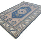 Navy blue Pink 6x9 TURKİSH RUG, Oushak rug, Vintage rug, Neutral rug, Anatolia rug, Living room rug, Unique rug, AreaRug 6x9, 7309