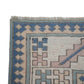 Navy blue Pink 6x9 TURKİSH RUG, Oushak rug, Vintage rug, Neutral rug, Anatolia rug, Living room rug, Unique rug, AreaRug 6x9, 7309