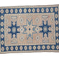 Turkish rug Muted, Neutral Oushak rug, Handmade Vintage rug, Carpet rug, Geometric rug, Floor rug, Area rug 5x7, Bedroom rug, 7290