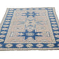 Turkish rug Muted, Neutral Oushak rug, Handmade Vintage rug, Carpet rug, Geometric rug, Floor rug, Area rug 5x7, Bedroom rug, 7290