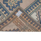 Navy blue Pink 6x9 TURKİSH RUG, Oushak rug, Vintage rug, Neutral rug, Anatolia rug, Living room rug, Unique rug, AreaRug 6x9, 7309