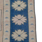 Turkish rug Muted, Neutral Oushak rug, Handmade Vintage rug, Carpet rug, Geometric rug, Floor rug, Area rug 5x7, Bedroom rug, 7290