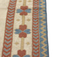 Turkish Rug Beige, Geometric Vintage rug, Oushak rug 7x10, Handmade Area rug, Carpet rug, Dining room rug ,Area rug 7x10, 5888