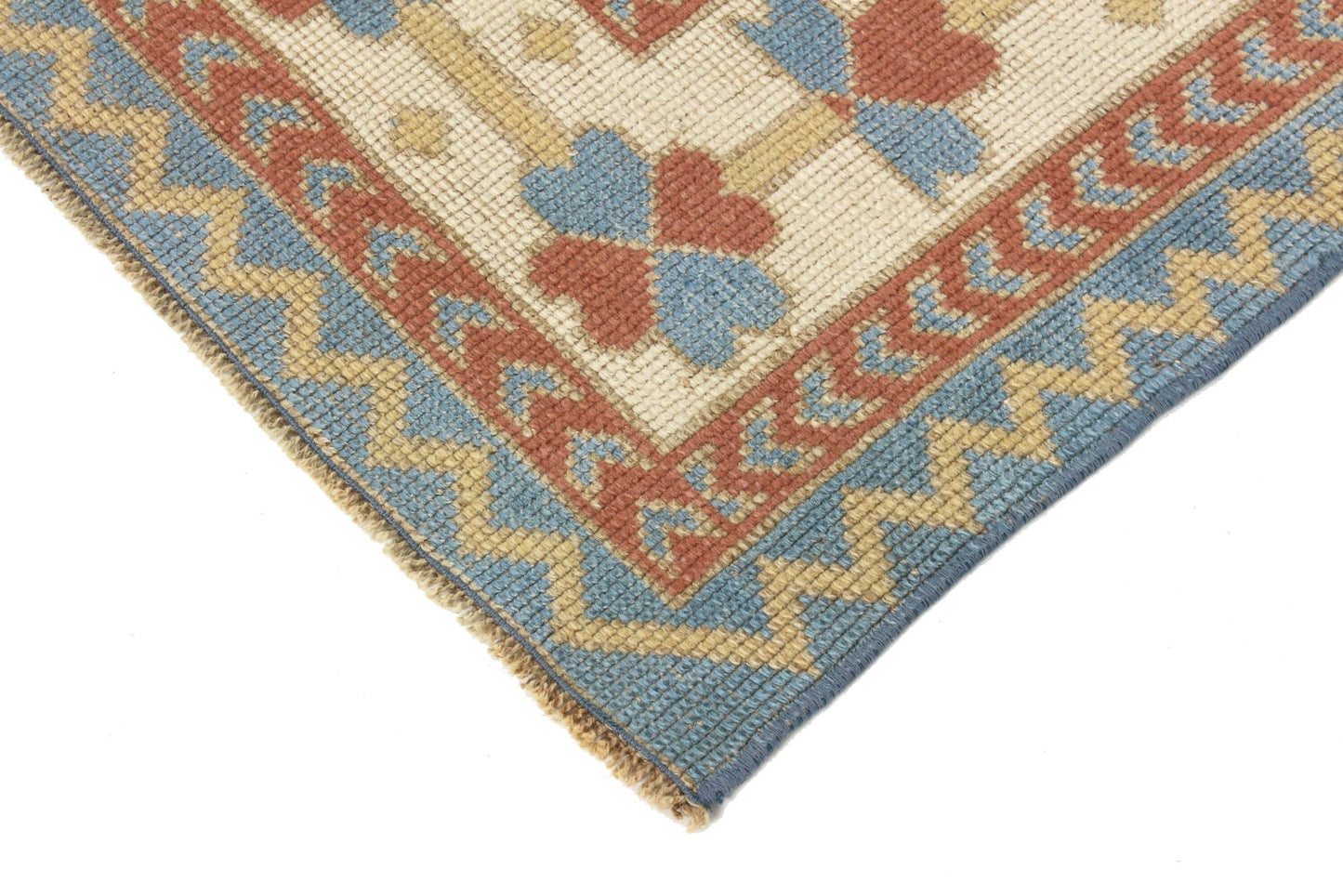 Turkish Rug Beige, Geometric Vintage rug, Oushak rug 7x10, Handmade Area rug, Carpet rug, Dining room rug ,Area rug 7x10, 5888