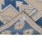Turkish rug Muted, Neutral Oushak rug, Handmade Vintage rug, Carpet rug, Geometric rug, Floor rug, Area rug 5x7, Bedroom rug, 7290
