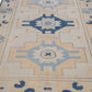 Turkish rug 6x8, Unique rug , 6x8 Area rug ,Oushak rug, Vintage rug Neutral ,One of a kind ,Anatolia rug, Turkey rug, 7311