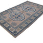 5x8 Turkish Vintage Oushak rug, 5x8 Handmade Area Carpet rug ,Bohemian rug, Turkey rug, Faded rug, Geometric rug, Nursery rug, 7306
