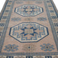 5x8 Turkish Vintage Oushak rug, 5x8 Handmade Area Carpet rug ,Bohemian rug, Turkey rug, Faded rug, Geometric rug, Nursery rug, 7306