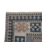 5x8 Turkish Vintage Oushak rug, 5x8 Handmade Area Carpet rug ,Bohemian rug, Turkey rug, Faded rug, Geometric rug, Nursery rug, 7306