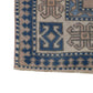 5x8 Turkish Vintage Oushak rug, 5x8 Handmade Area Carpet rug ,Bohemian rug, Turkey rug, Faded rug, Geometric rug, Nursery rug, 7306