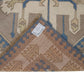 Faded rug, Turkish rug, Oushak rug, Carpet rug, Vintage rug, Area rug, 5x8 Turkish Oushak Vintage rug, Tropical rug, Bedroom rug,7316