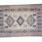 Geometric Oushak Rug, 5x8 Area rug, Turkish rug , Vintage rug, One of a kind rug, Anatolia Rug, Turkey Rug ,Living Room Rug,Bedroom rug,7301