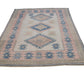 Geometric Oushak Rug, 5x8 Area rug, Turkish rug , Vintage rug, One of a kind rug, Anatolia Rug, Turkey Rug ,Living Room Rug,Bedroom rug,7301