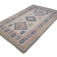 Geometric Oushak Rug, 5x8 Area rug, Turkish rug , Vintage rug, One of a kind rug, Anatolia Rug, Turkey Rug ,Living Room Rug,Bedroom rug,7301