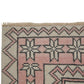 Faded Turkish rug, Vintage rug 5x8, Oushak rug ,Neutral Rug, Carpet rug, Handmade rug, Geometric rug ,Anatolia rug, Turkey rug, 7292