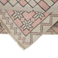 Faded Turkish rug, Vintage rug 5x8, Oushak rug ,Neutral Rug, Carpet rug, Handmade rug, Geometric rug ,Anatolia rug, Turkey rug, 7292