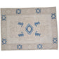 6x8 Beige Blue Oushak rug, Vintage rug, Turkish rug, Handmade rug ,Wool rug, Anatolia rug ,Turkey rug, One of a kind rug , Area rug 6x8,7291