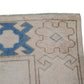 6x8 Beige Blue Oushak rug, Vintage rug, Turkish rug, Handmade rug ,Wool rug, Anatolia rug ,Turkey rug, One of a kind rug , Area rug 6x8,7291