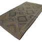 Brown Beige Kilim Rug, Turkish Kilim, Vintage Kilim, Rug Kilim, Eclectic Rug, Wool Rug, Anatolia Rug, Unique Rug, Primitive Rug, 8080