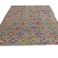 7x9 Turkish Vintage Kilim Rug, Boho Rug, Handmade Faded Kilim Rug, Kilim Rug, Contemporary Rug, Area Kilim Rug, Living room Rug, 8083