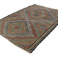 Kilim Rug, Turkish Kilim, Vintage Kilim, Kilim Rug, Rustic Rug, Traditional Rug, Neutral Rug, Organic Rug, Floor Rug, Kilim Rug 6x8, 8189