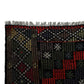 Farmhouse Decor, Plaid Kilim Rug, Area Geometric Rug, Turkey Rug, Fine Rug, Faded Rug, Muted Rug, Bedroom Rug, Kilim Rug 7x9, 8084