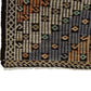 6x9 Bohemian Kilim Rug, Terracotta Geometric Rug, Boho Rug, Area Kilim Rug, Handmade Kilim Rug, One of a Kind, Decorative Unique Rug, 8081