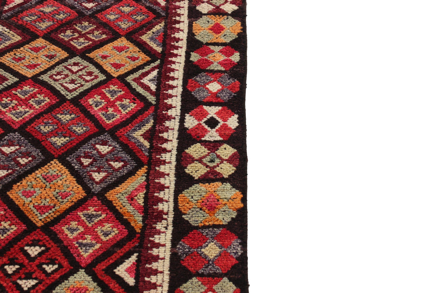 Extra Long Carpet Runner Rug, 3x14 Rug Runner, Turkish Vintage Oushak Runner, Bohemian, Entryway Rug, Made in Anatolia, Runner, 6389