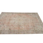 Handmade Vintage Rug, Turkish Oushak Antique Rug, Area Faded Rug, Neutral Floor Rug, Office Rug, Scandinavian Rug,Turkey Rug, Rug 6x8, 12057