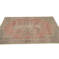 Oushak Handmade Area Rug, Turkish Vintage Eclectic Rug, Anatolia Rug, Neutral Faded Rug, Bohemian Rug, Living Room Rug, Rug 6x8, 11555