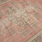 Oushak Handmade Area Rug, Turkish Vintage Eclectic Rug, Anatolia Rug, Neutral Faded Rug, Bohemian Rug, Living Room Rug, Rug 6x8, 11555