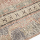 Handmade Vintage Rug, Turkish Oushak Antique Rug, Area Faded Rug, Neutral Floor Rug, Office Rug, Scandinavian Rug,Turkey Rug, Rug 6x8, 12057