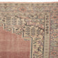 Oushak Handmade Area Rug, Turkish Vintage Eclectic Rug, Anatolia Rug, Neutral Faded Rug, Bohemian Rug, Living Room Rug, Rug 6x8, 11555