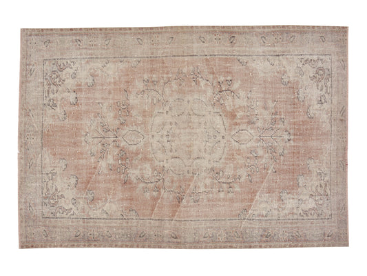 Turkish Rug, Vintage Rug, Oushak Rug, Handmade Rug, Area Rug, Neutral Rug, Bedroom Rug, Anatolia Rug, Turkey Rug, Carpet Rug, Rug 6x8, 12042