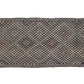 Vintage Area Kilim Rug, Turkish Handmade Antique Kilim Rug, Neutral Faded Rug, Living Room Rug, Primitive Rug, Kilim Rug 5x8, 12560