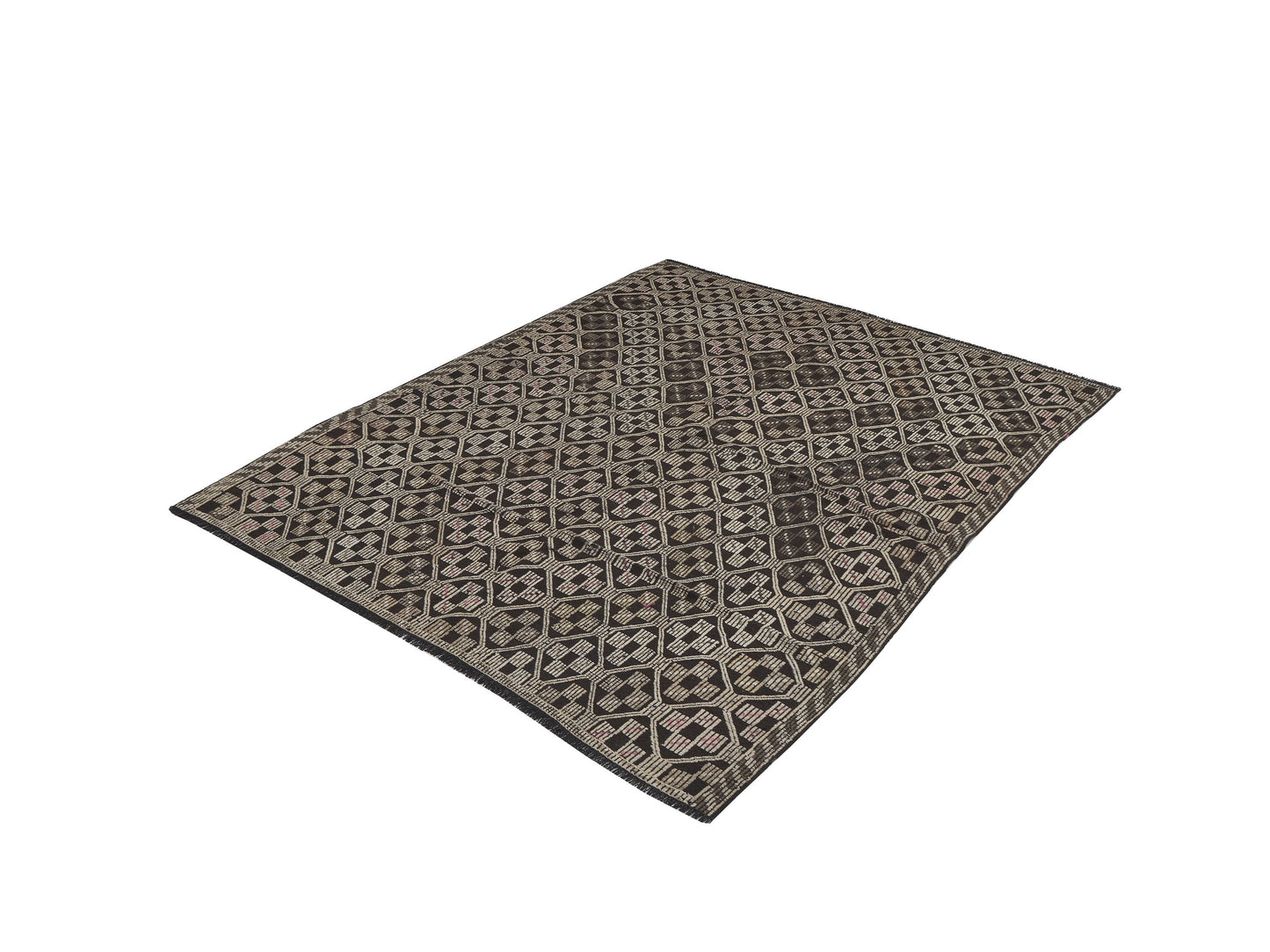 Turkish Handmade Kilim Rug, Vintage Antique Kilim Rug, Area Muted Kilim Rug, Living Room Rug, Farmhouse Decor, Kilim Rug 6x8, 12585