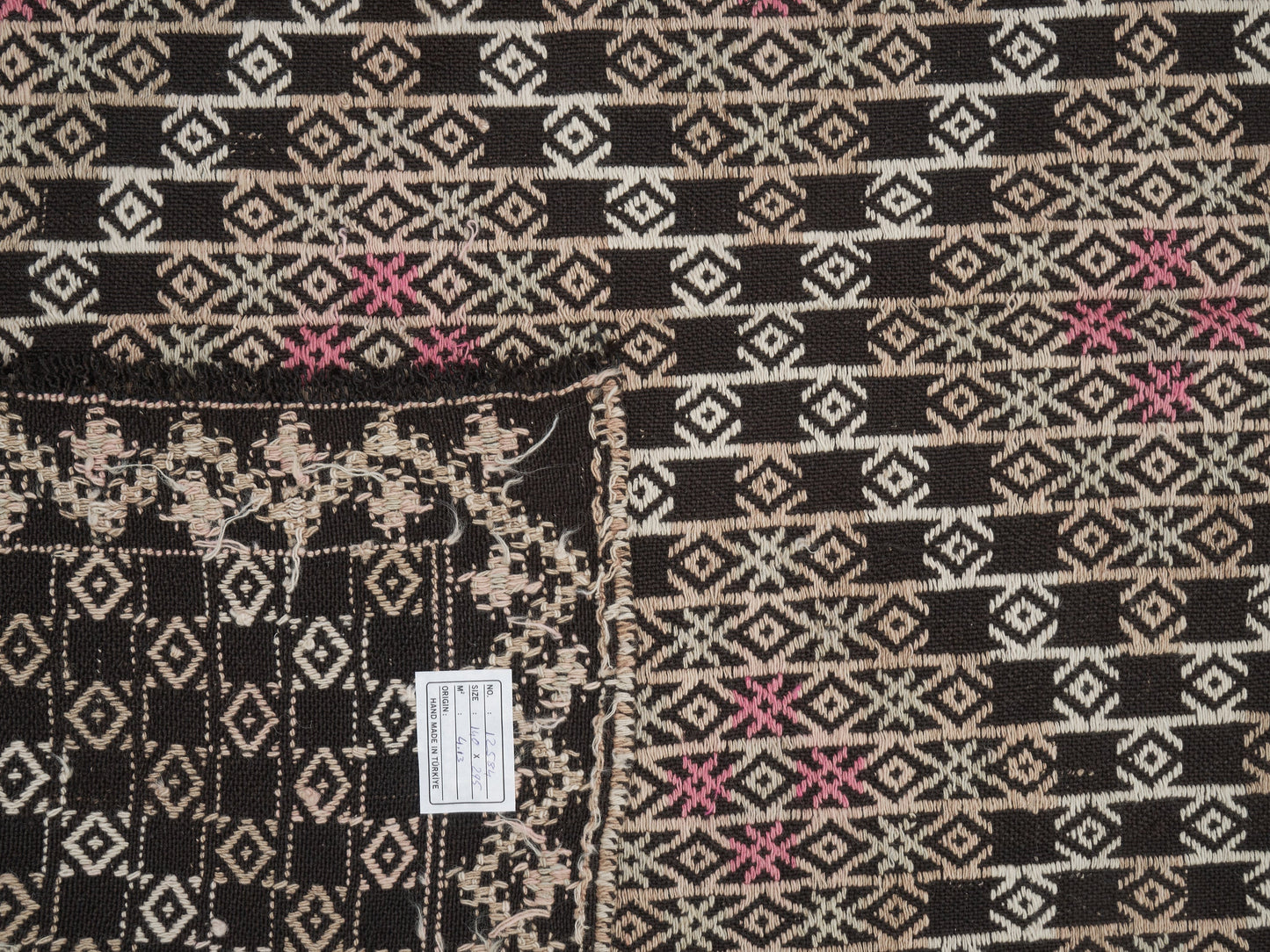 Area Kilim Rug, Turkish Kilim, Handmade Antique Kilim Rug, Vintage Rustic Kilim Rug, Kid Room Rug, Kilim Rug 5x10, Primitive Rug, 12584
